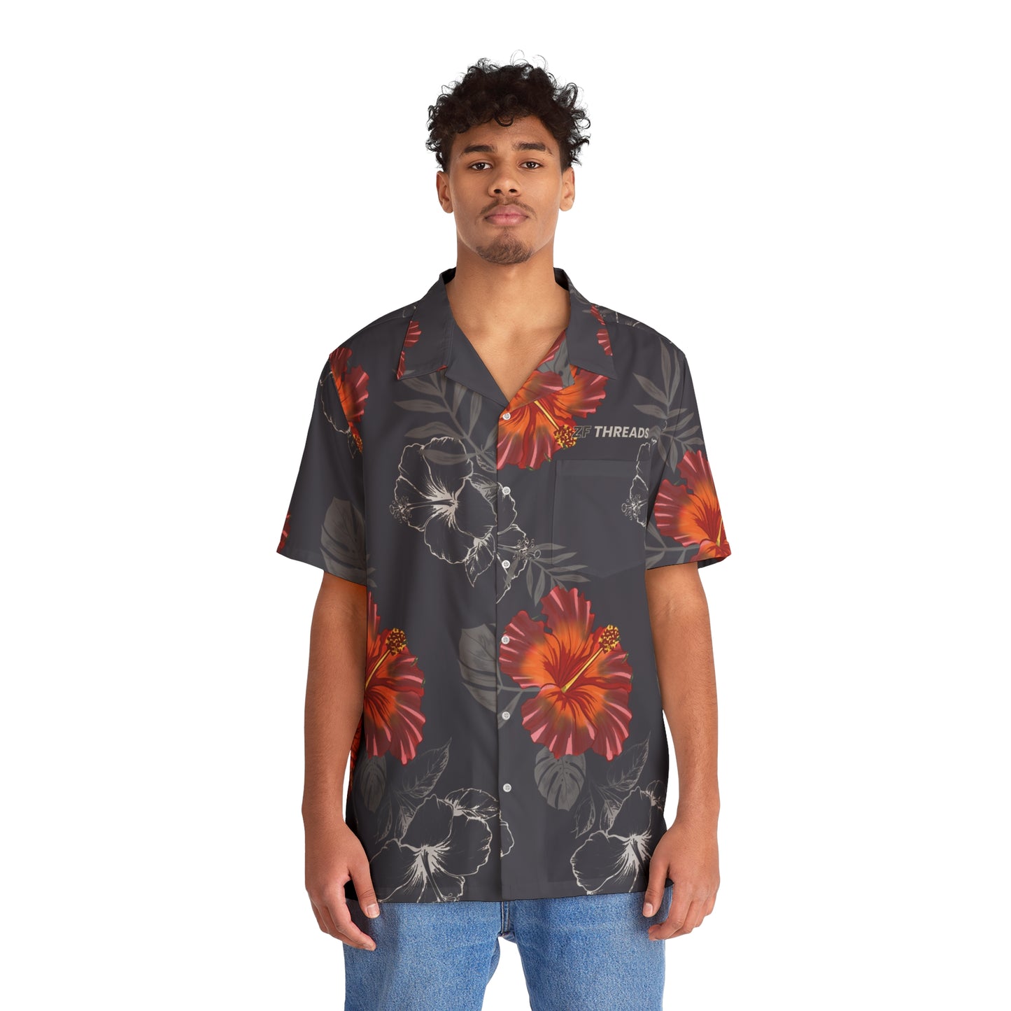 Sunset Hibiscus - Hawaiian Shirt