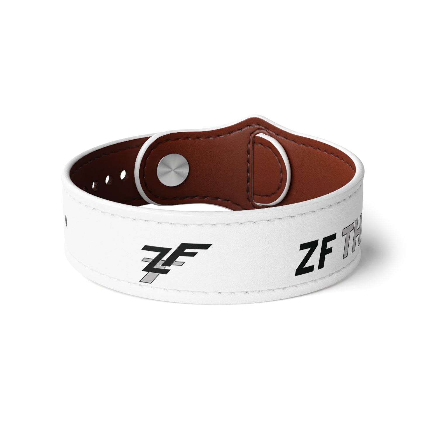 ZFT White Wristband