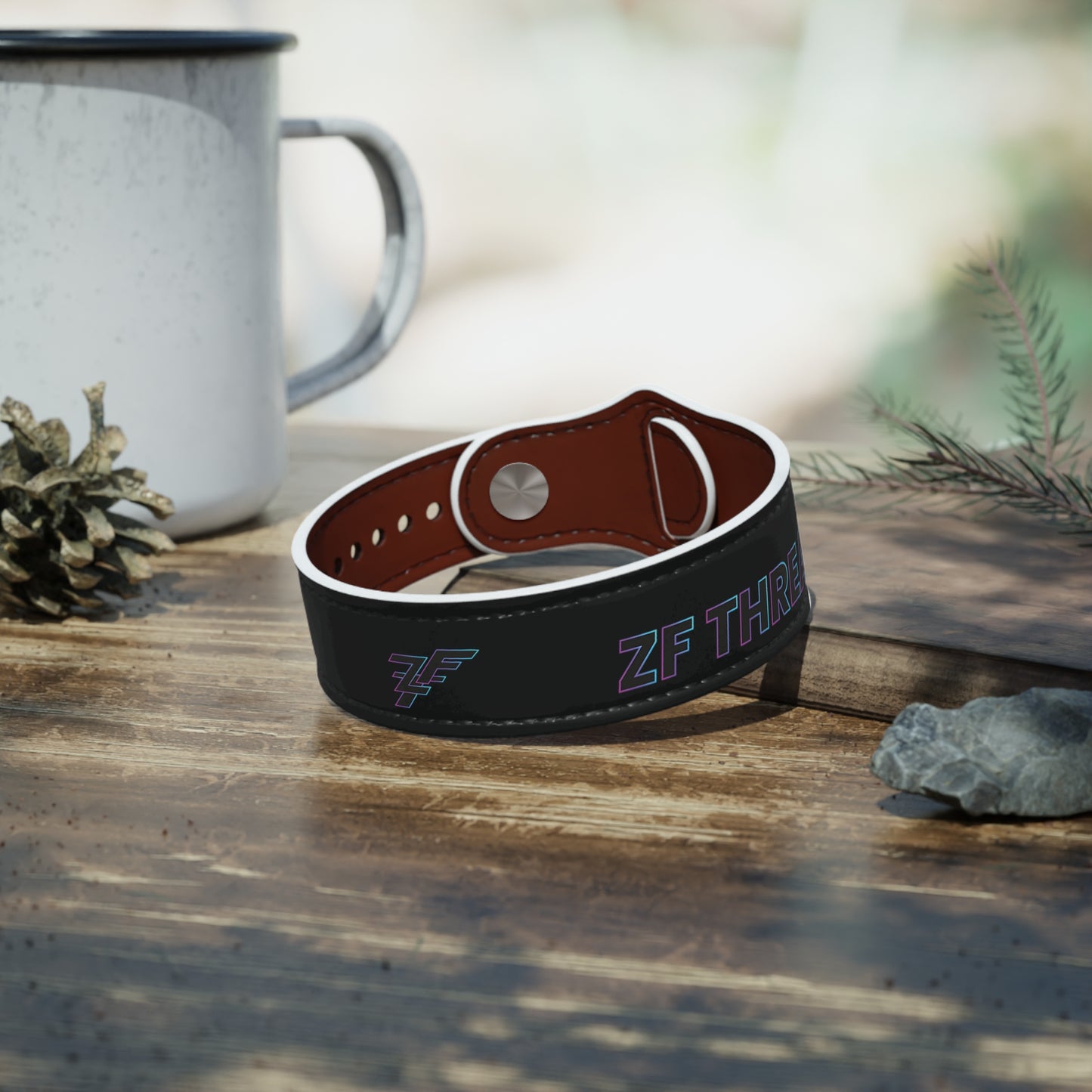 ZFT Black Wristband