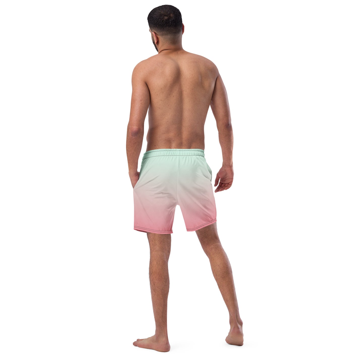 Summer Peach - Men’s swim trunks