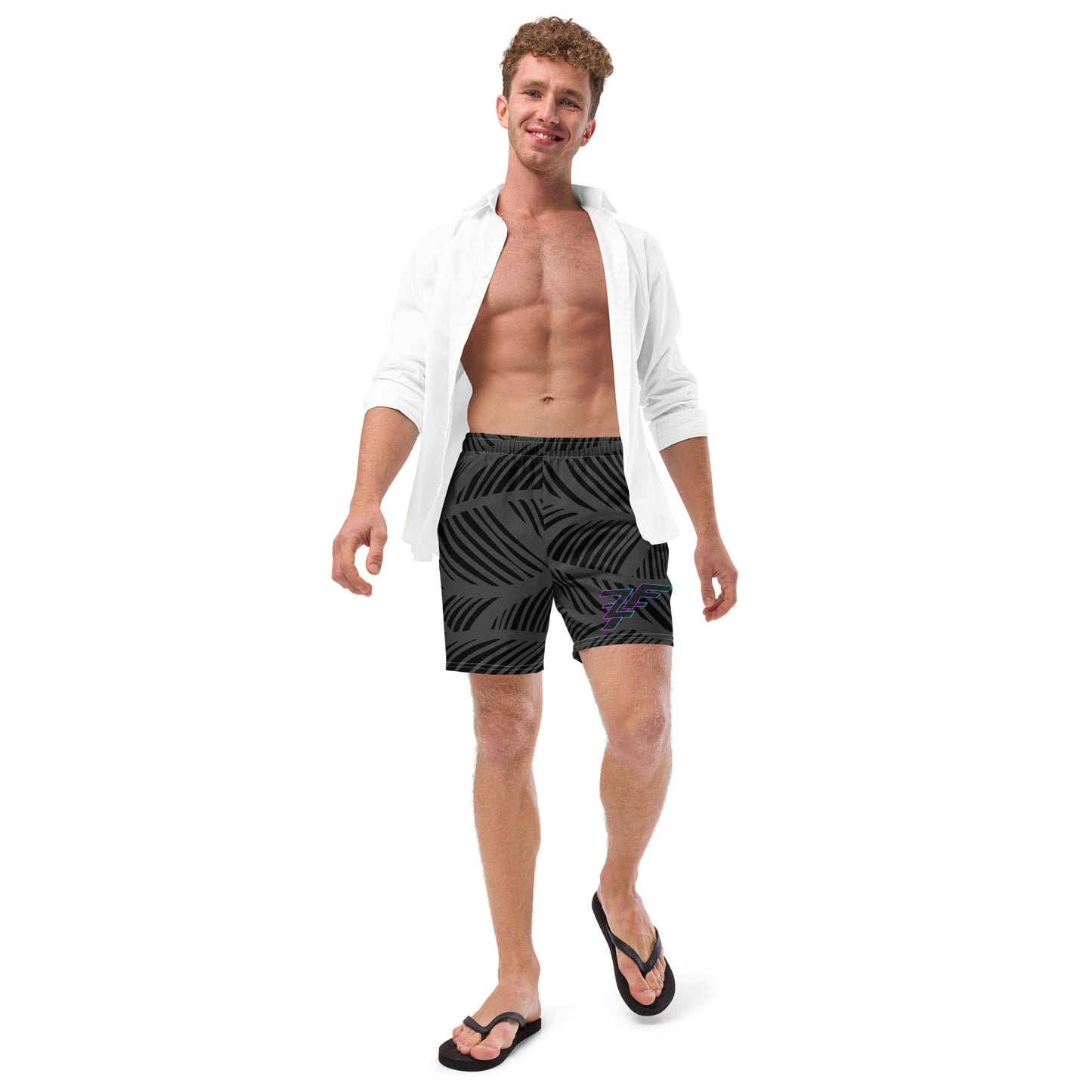 Dark Tropic - Men’s swim trunks