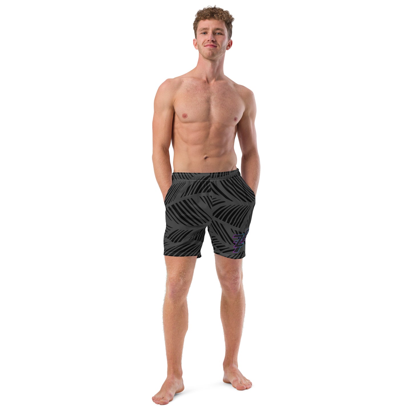 Dark Tropic - Men’s swim trunks