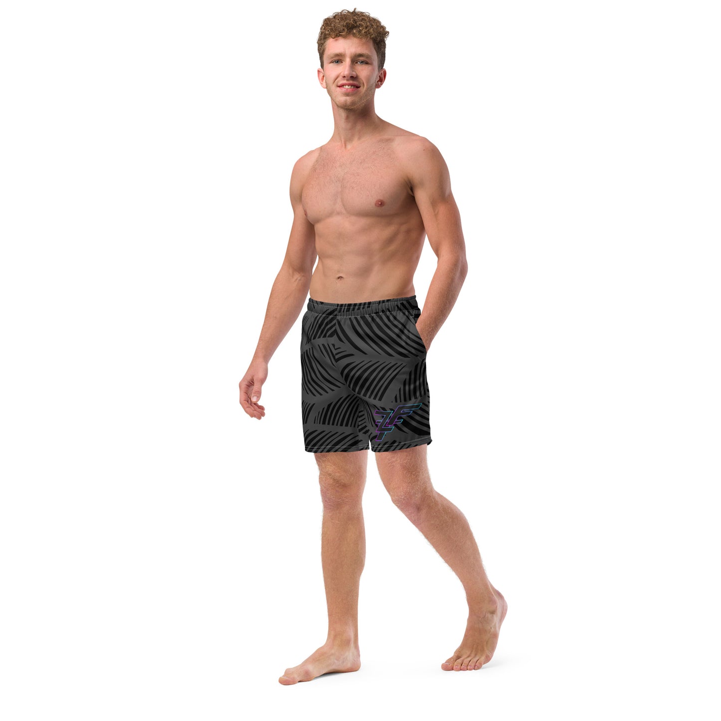 Dark Tropic - Men’s swim trunks