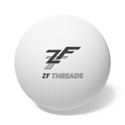 ZFT Pong Balls, 6pc
