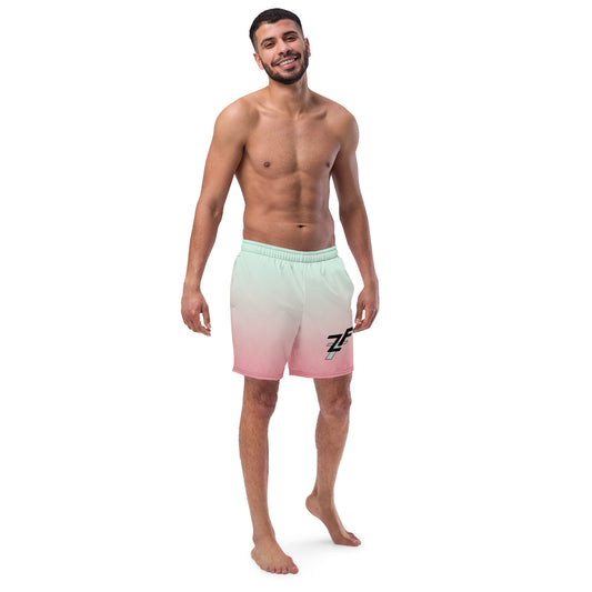 Summer Peach - Men’s swim trunks